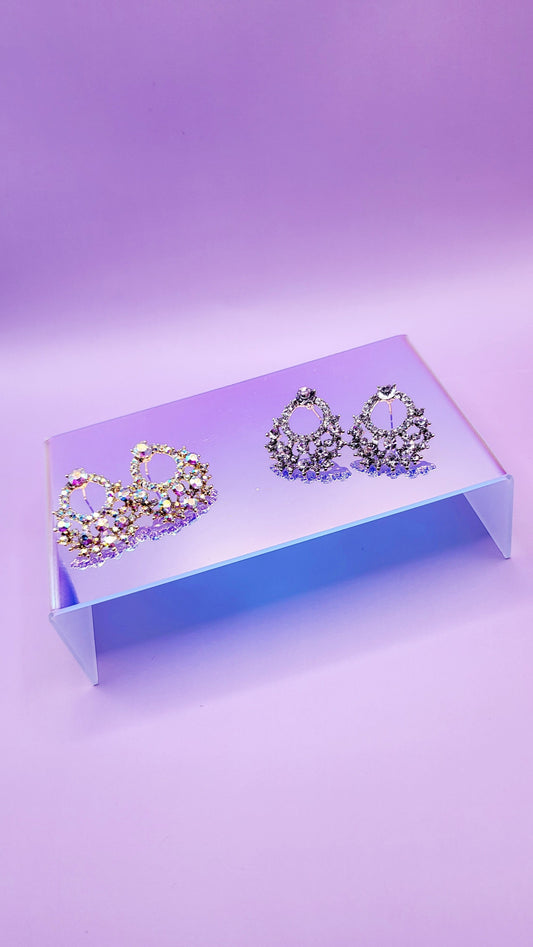 Poise Crystal Stud Earrings