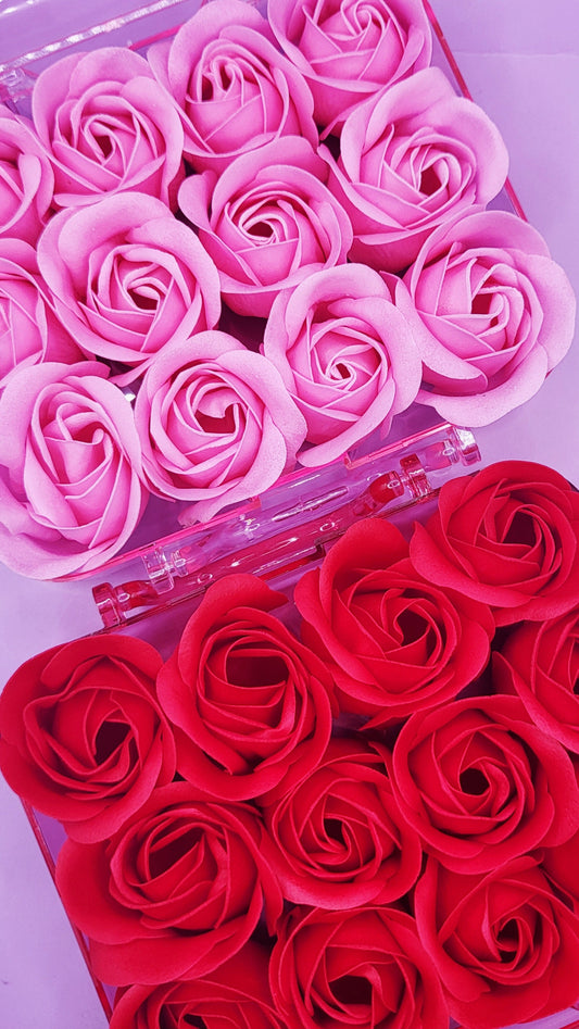 Scented Teddy Rose Gift Case