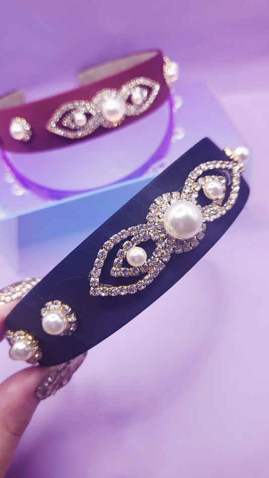 Pearl Cluster Hair band
