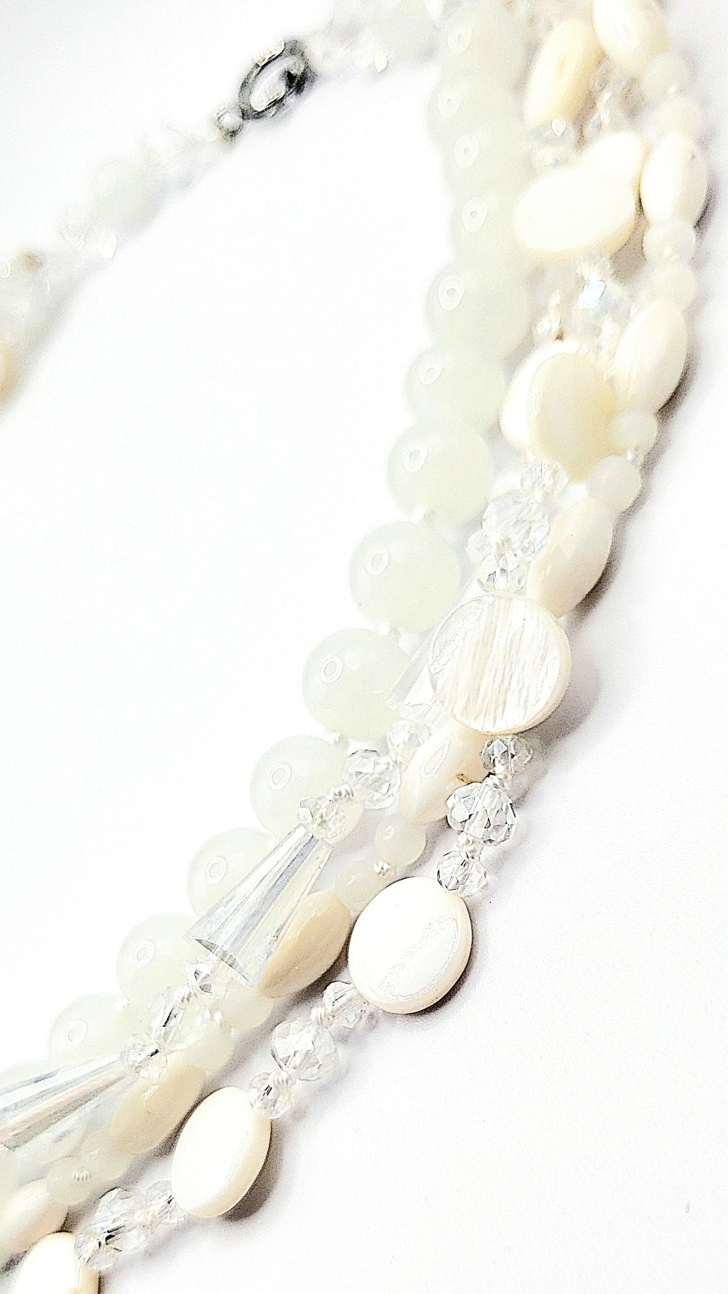Resin Boho Beaded Necklace