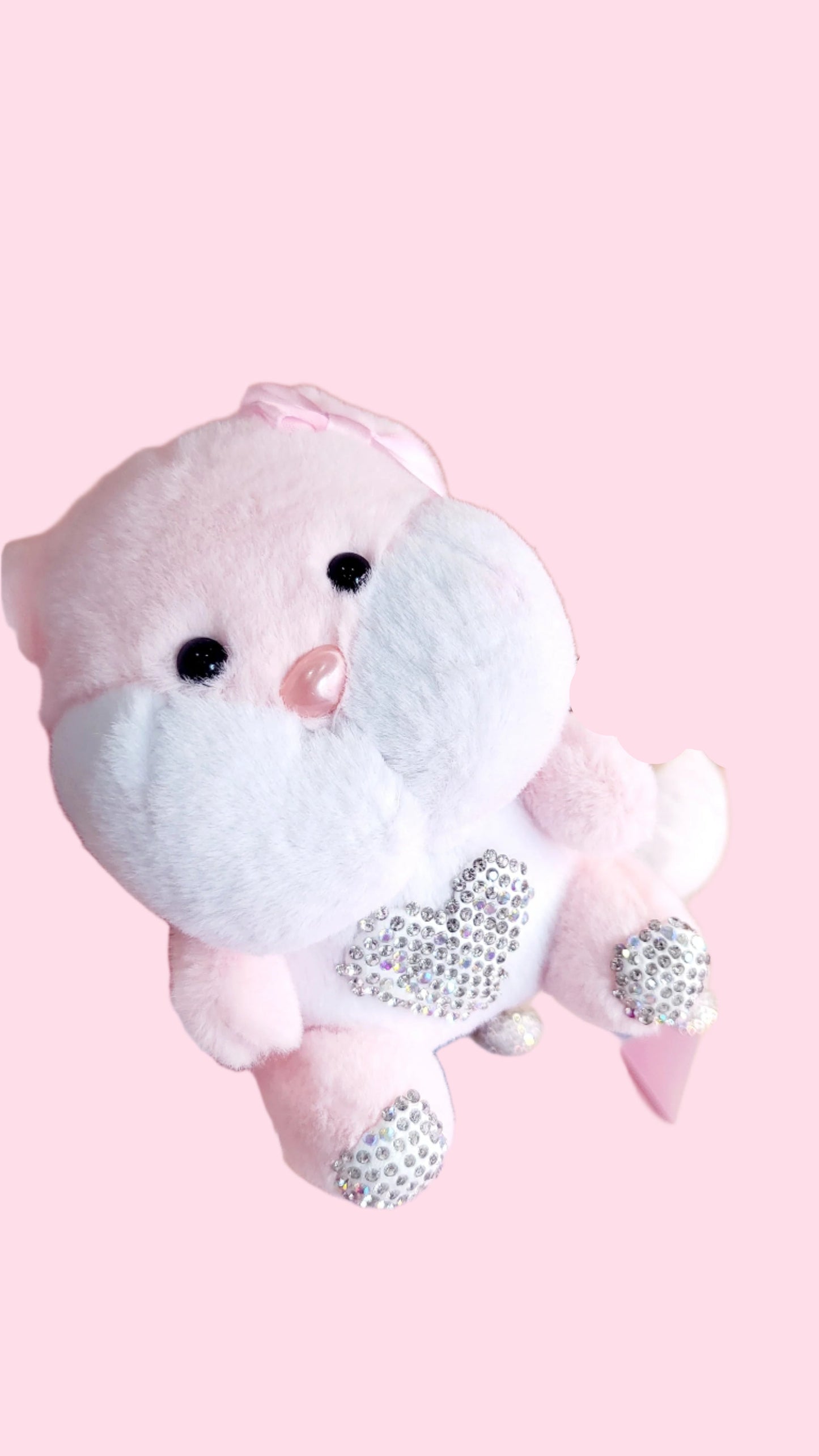 Softie Squad Bunny Rabbit Bag Charm Key Ring