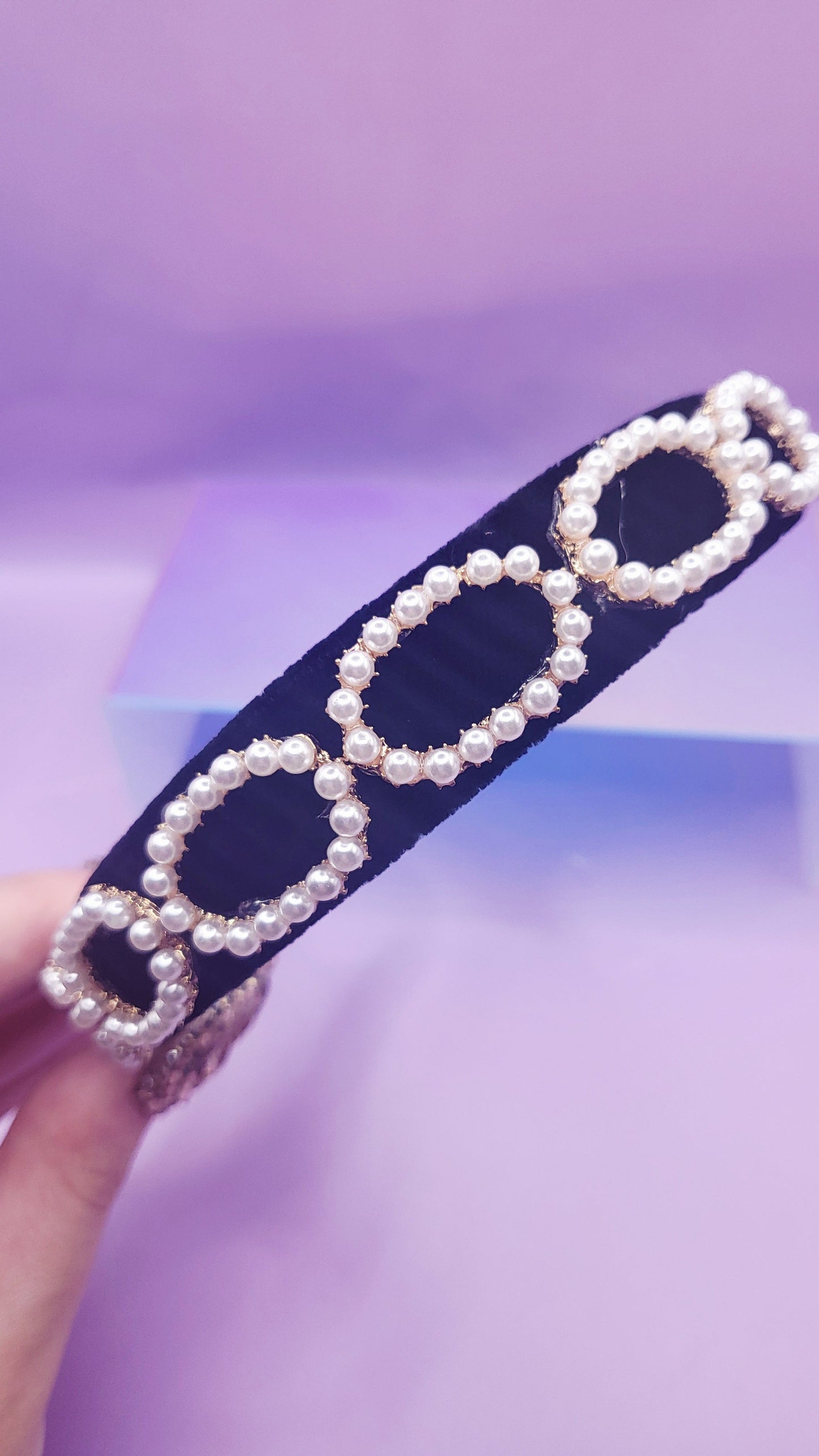 Oval Pearl Hair band