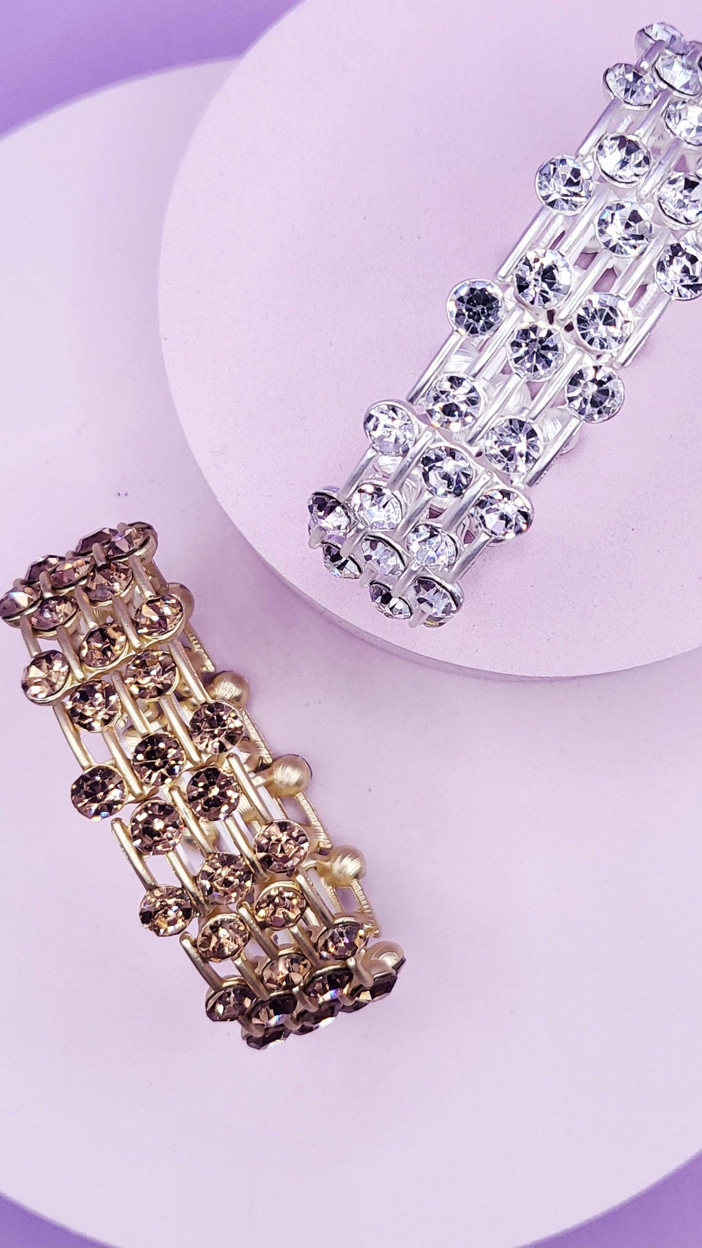Stretchy Link Crystal Bracelet