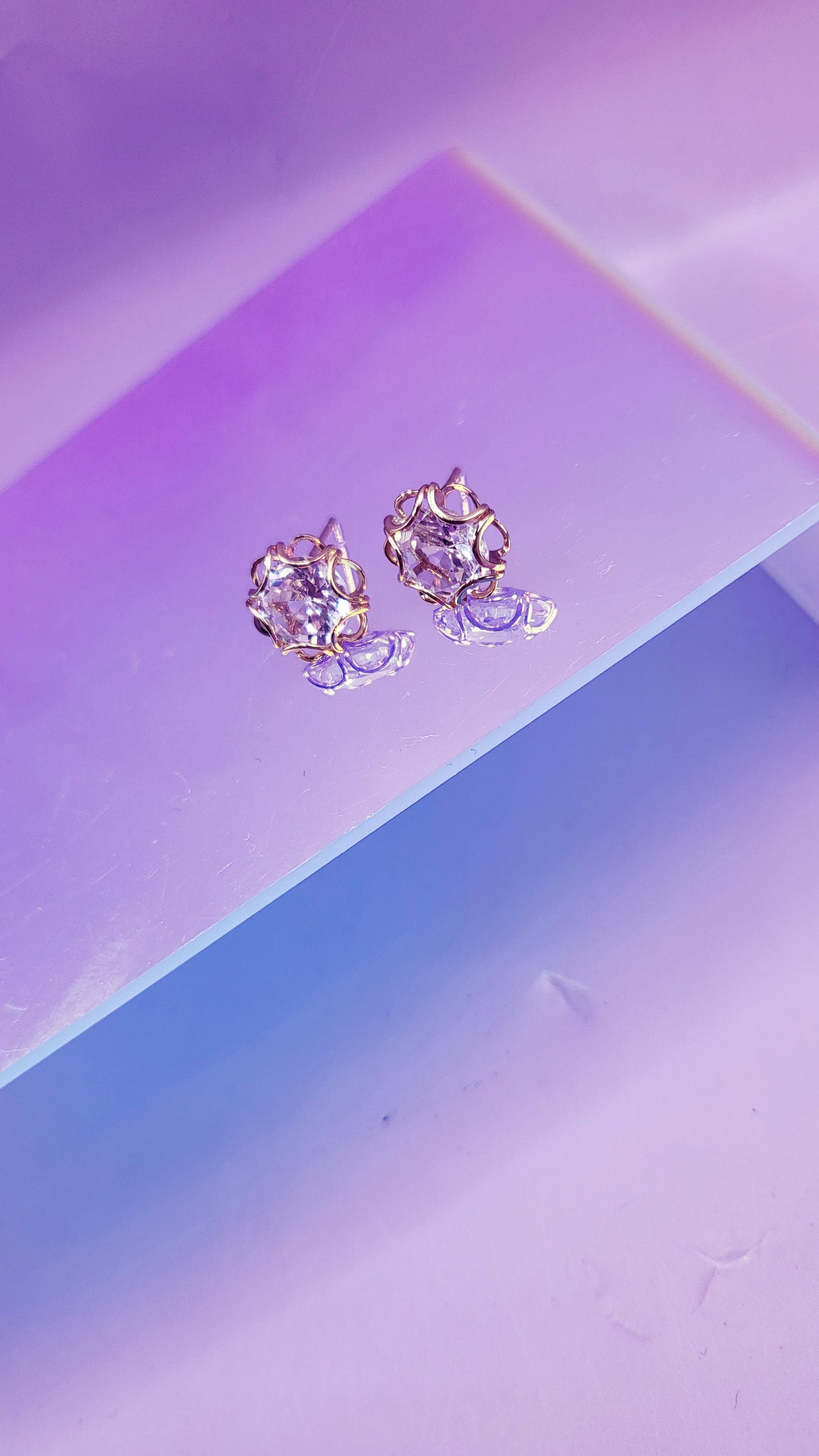 Radiance Crystal Stud Earrings