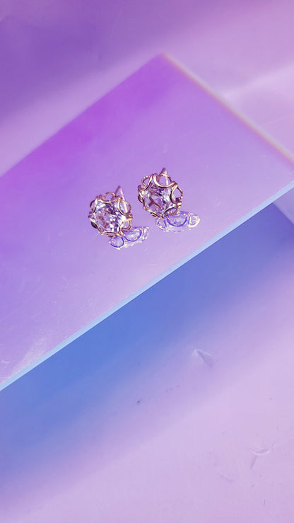 Radiance Crystal Stud Earrings