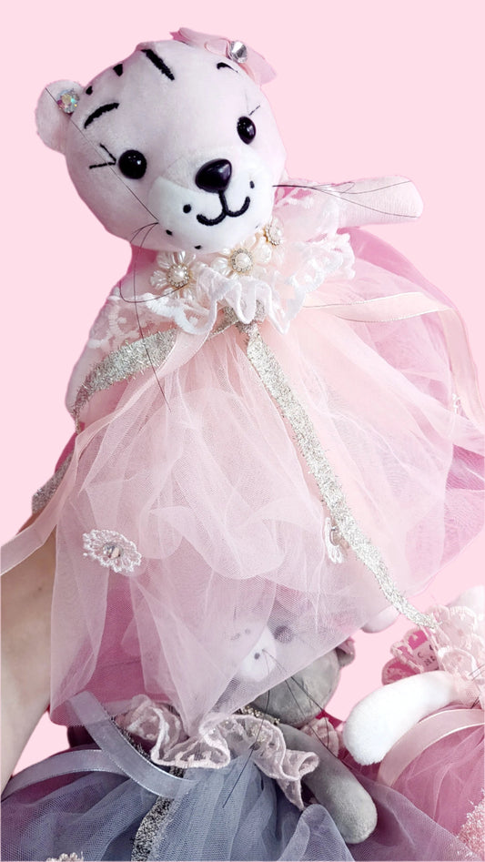 Softie Squad Tiger Bag Charm Key Ring