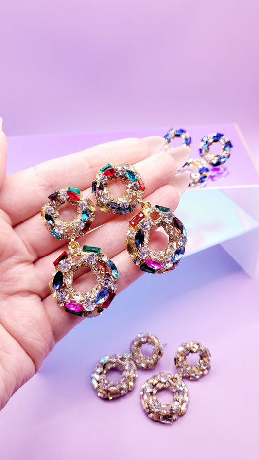 Polo Crystal Drop and Dangle Earrings