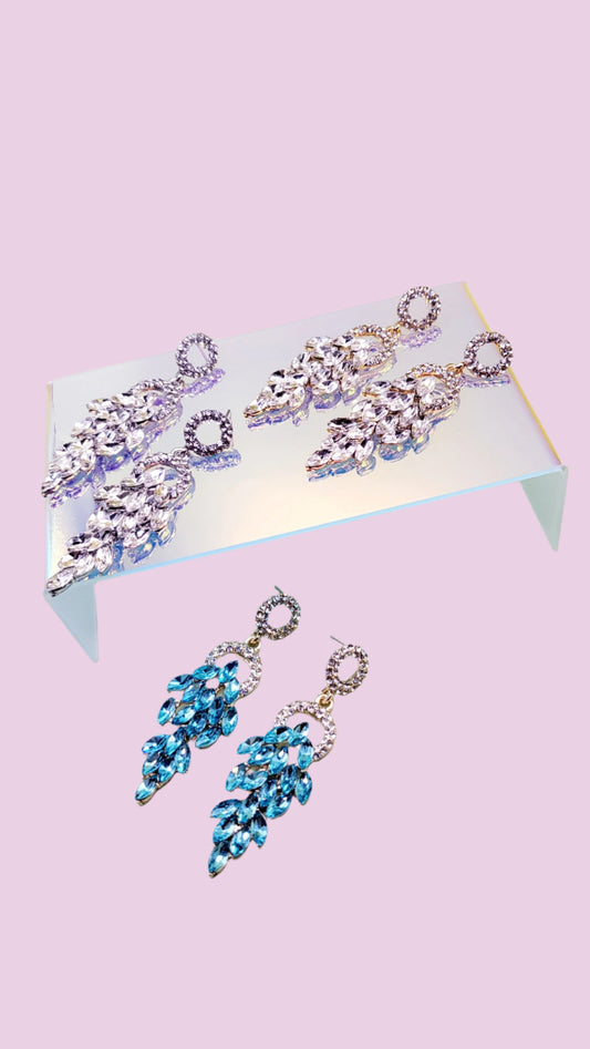 Poise Crystal Drop and Dangle Earrings