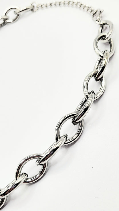 Oval Link Chain Necklace