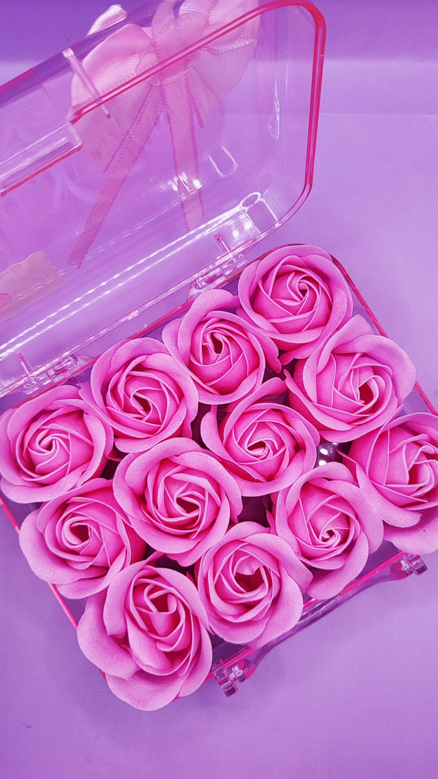 Scented Teddy Rose Gift Case