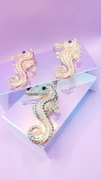 Seahorse Key Ring