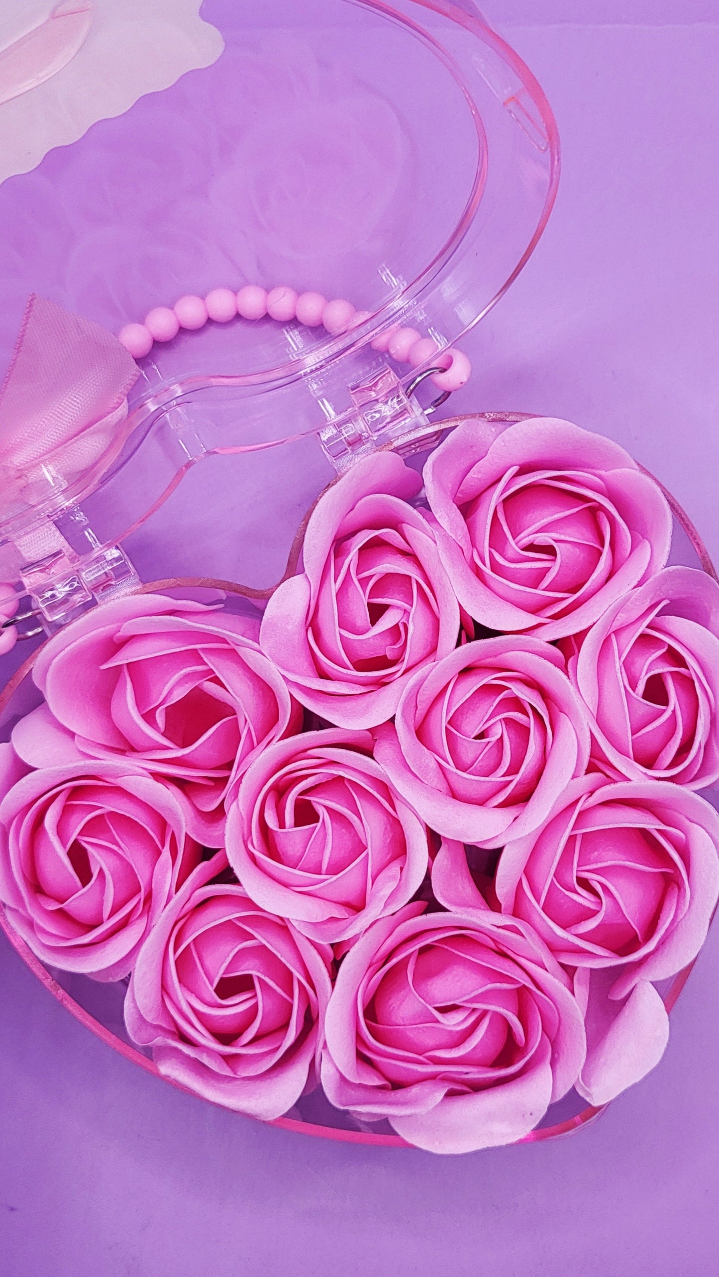 Scented Teddy Rose Gift Case
