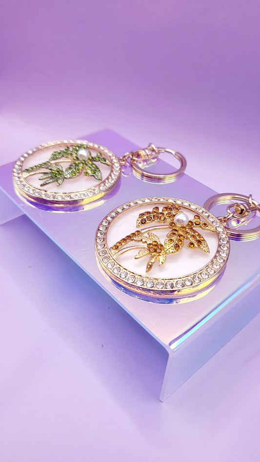 Palm Tree Key Ring