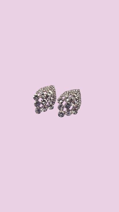 Stage Crystal Stud Earrings