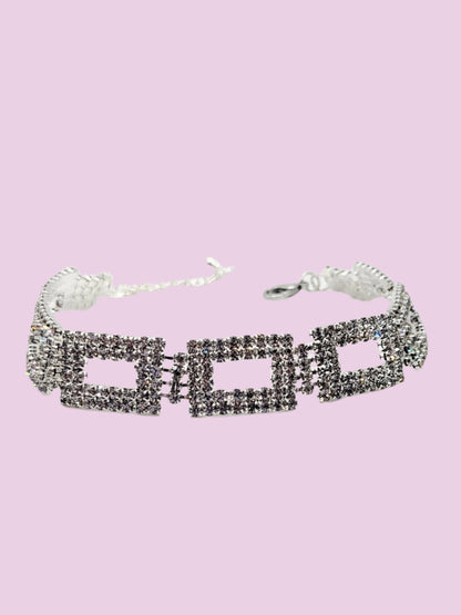 Square Crystal Bracelet