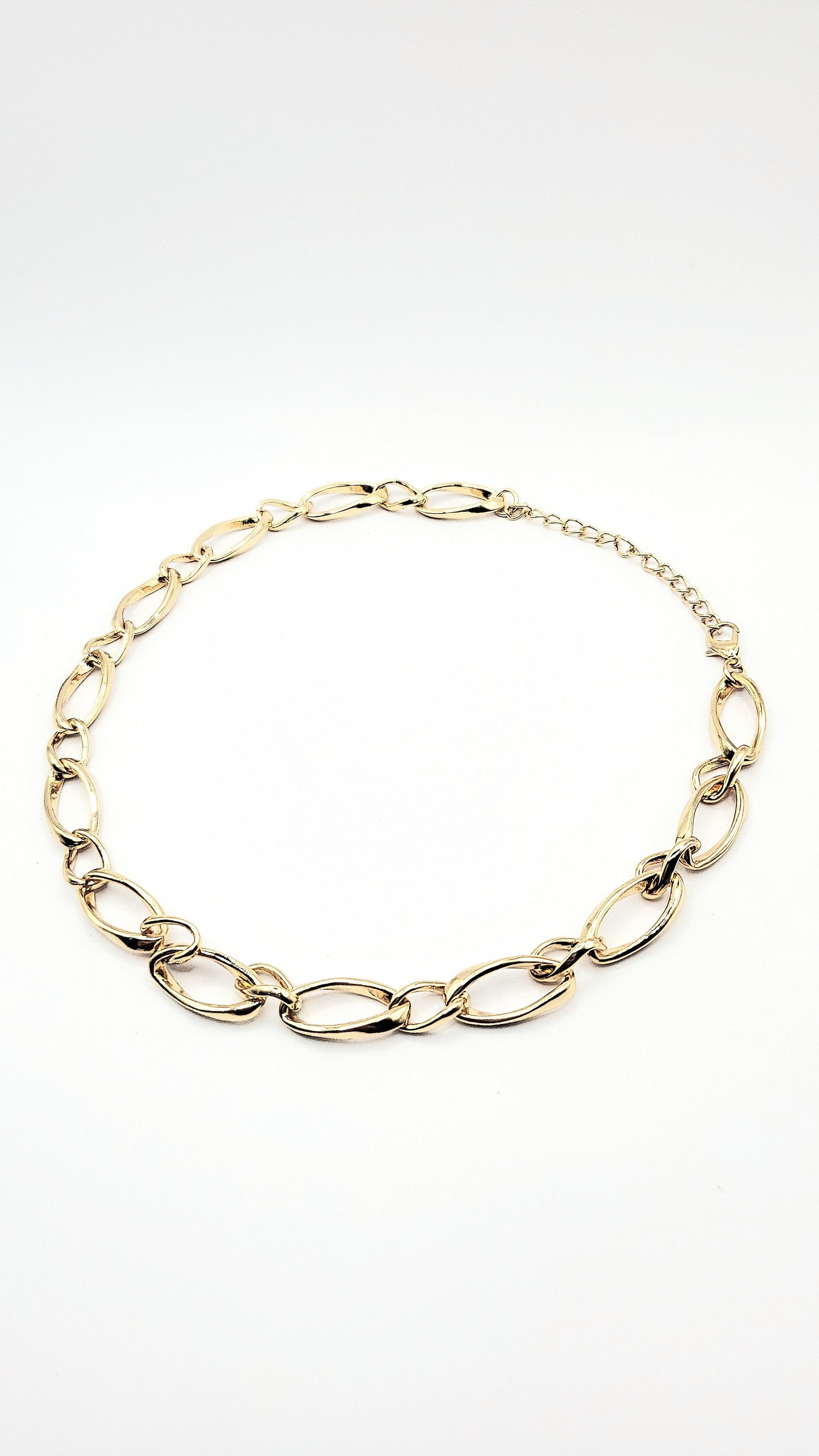 Oval Chain Link Necklace