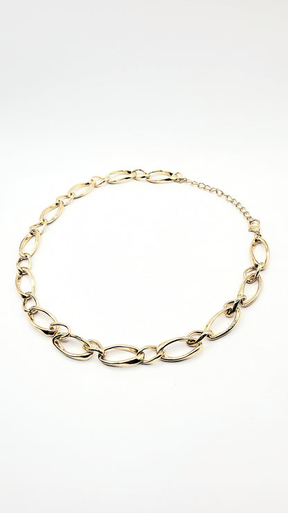 Oval Chain Link Necklace