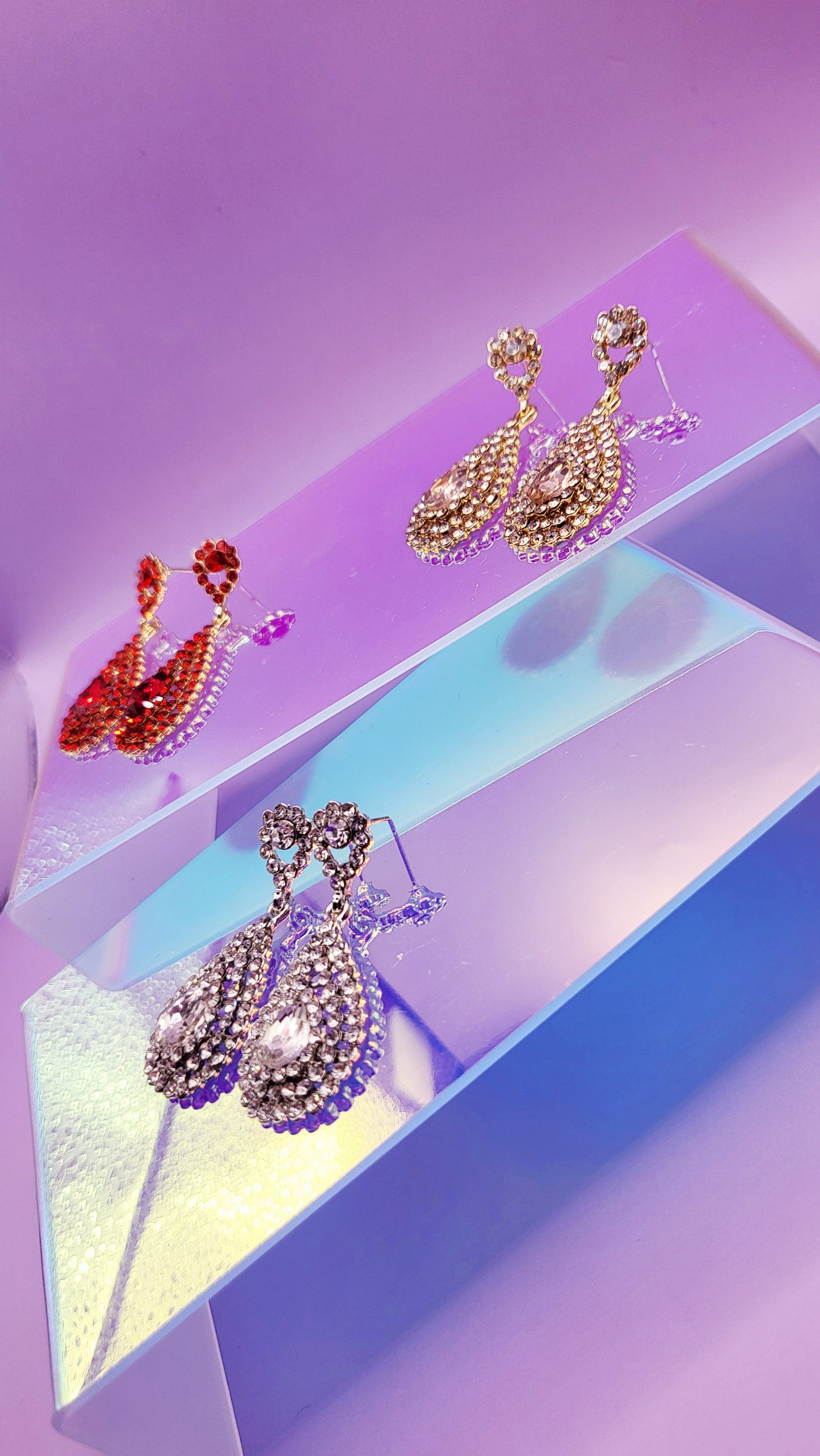 Paparazzi Crystal Drop and Dangle Earrings