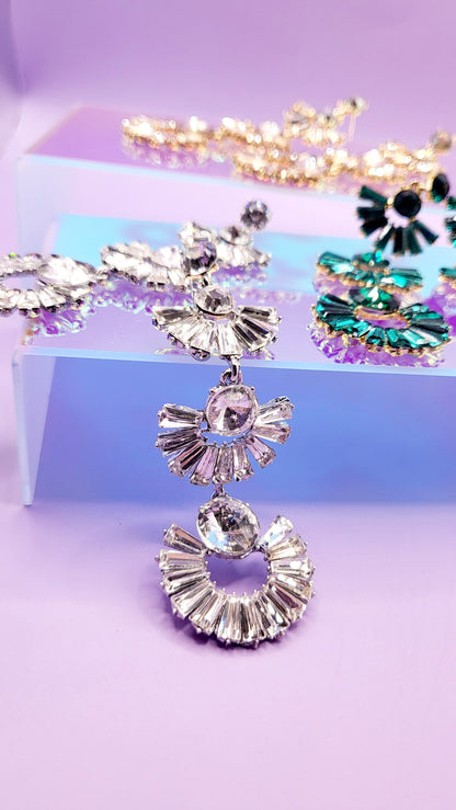 Revere Crystal Drop and Dangle Earrings