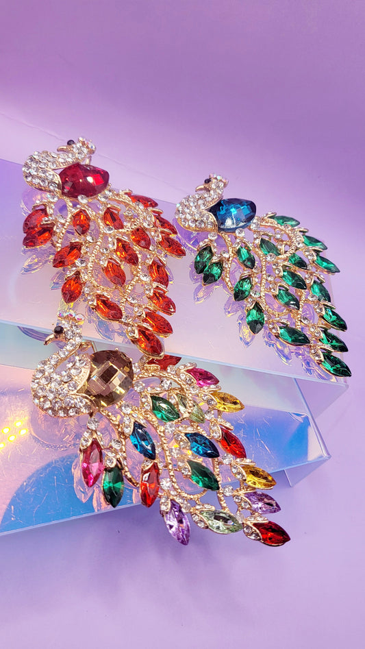 Peacock Key Ring