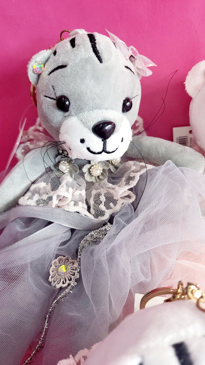 Softie Squad Tiger Bag Charm Key Ring