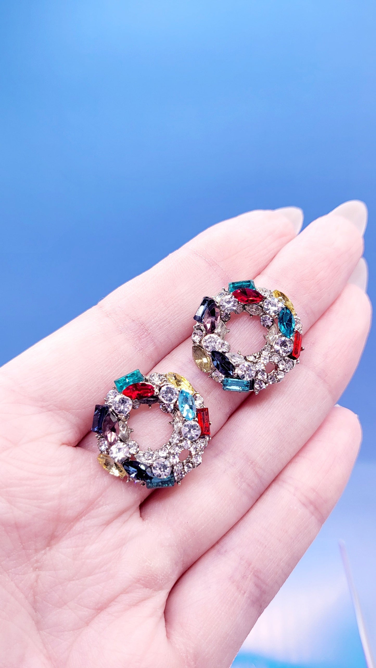 Twinkle Crystal Stud Earrings