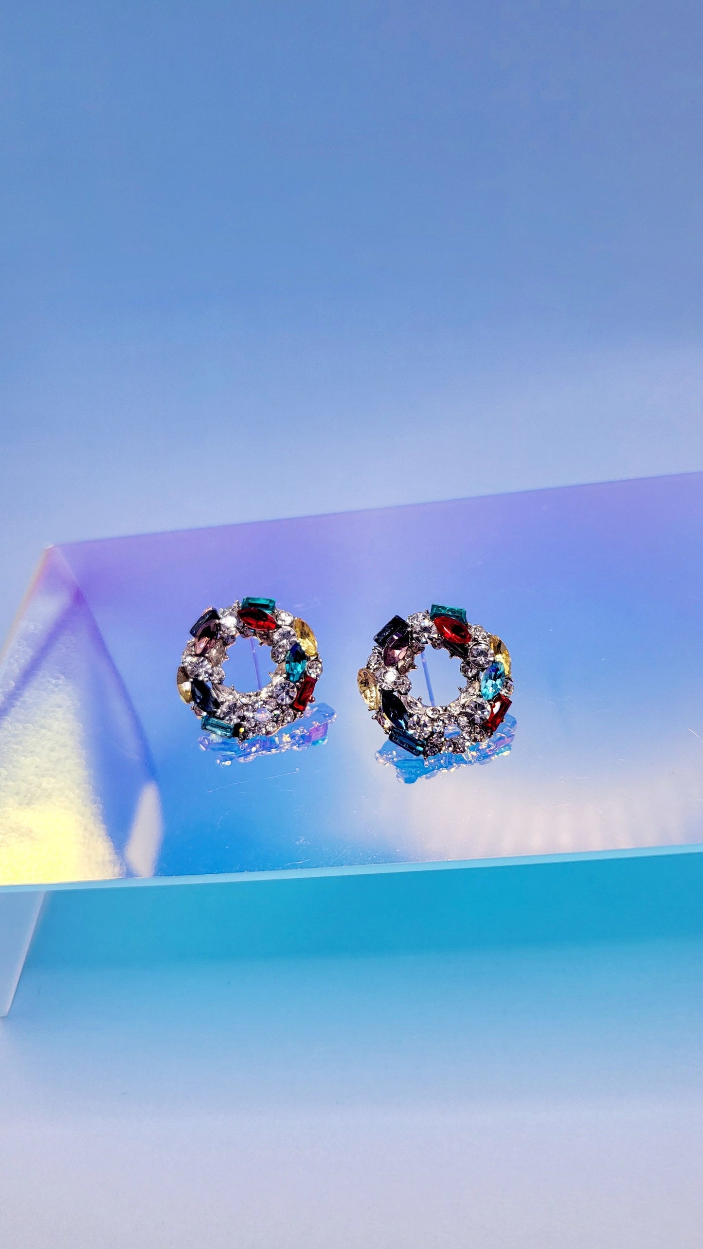 Twinkle Crystal Stud Earrings