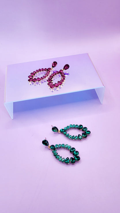 Starlet Crystal Drop and Dangle Earrings