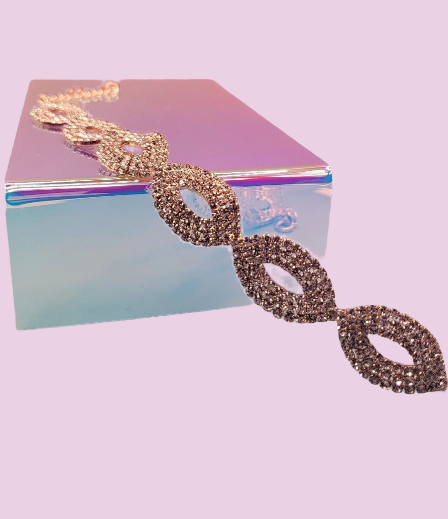 Oval Crystal Bracelet