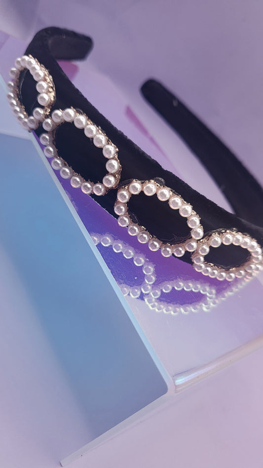 Oval Pearl Hair band