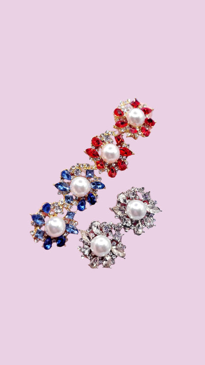 Perfection Crystal Stud Earrings