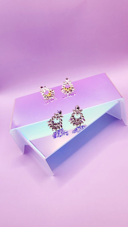 Shine Crystal Stud Earrings
