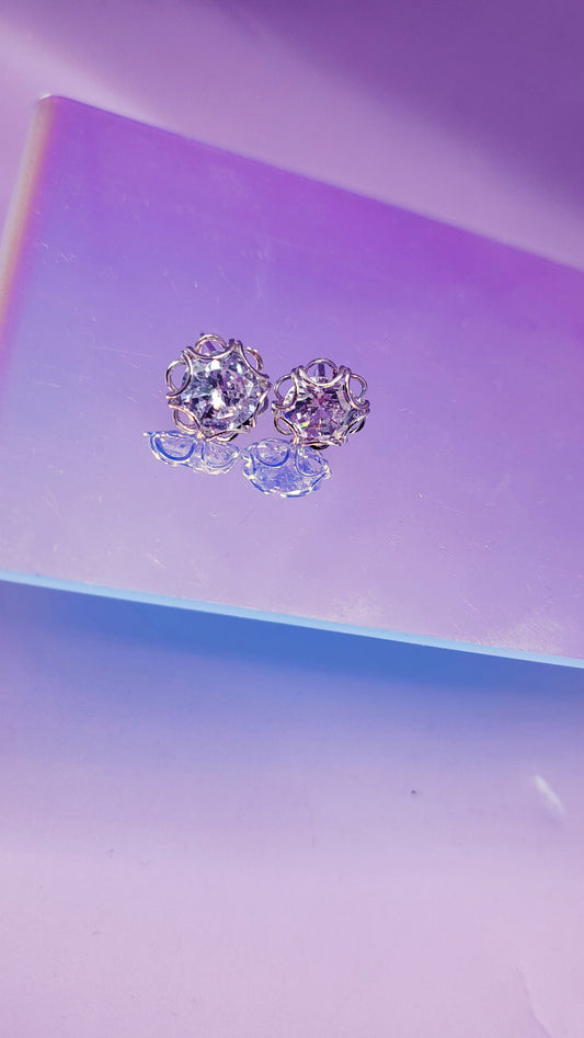 Radiance Crystal Stud Earrings