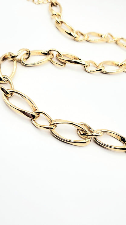 Oval Chain Link Necklace