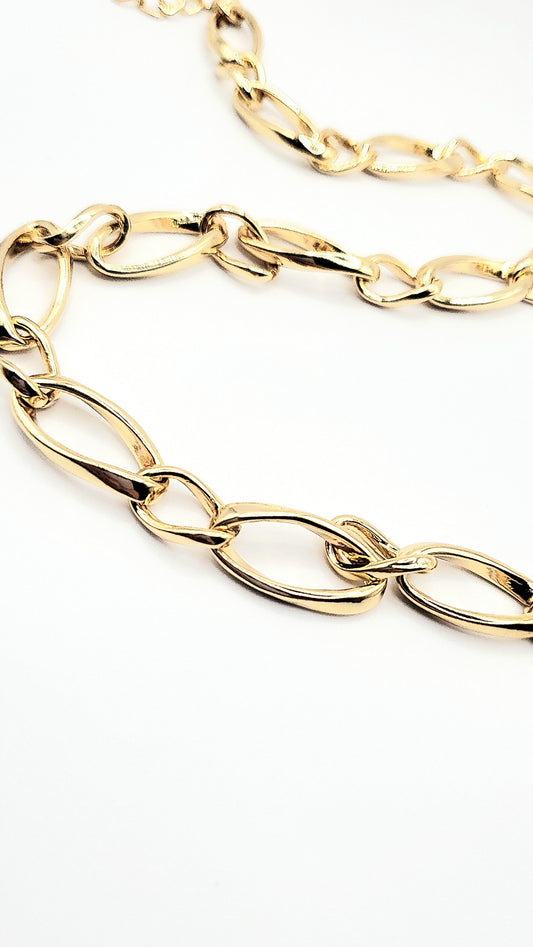 Oval Chain Link Necklace