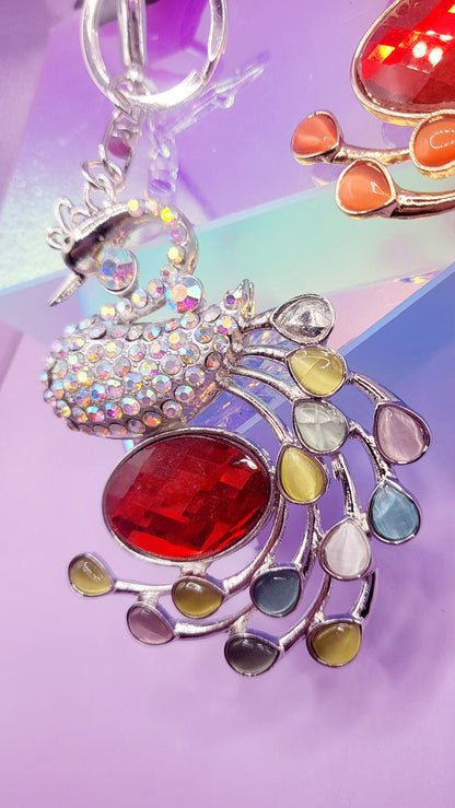 Peacock Key Ring