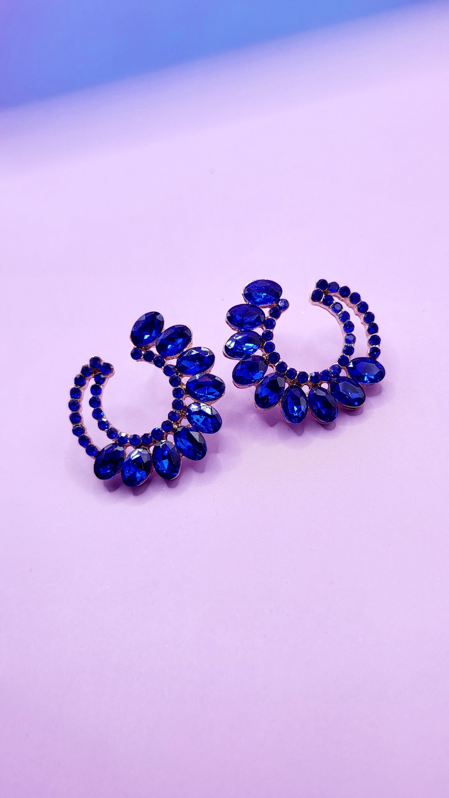 Shine Crystal Stud Earrings