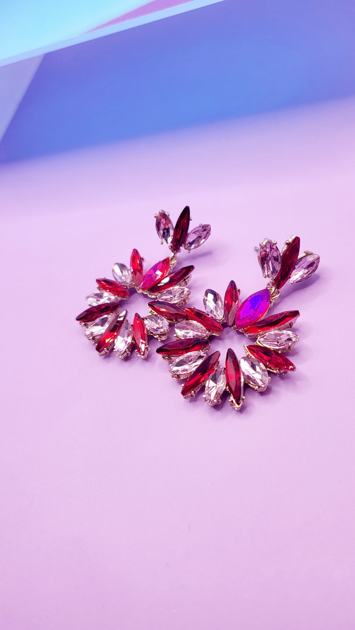 Princess Crystal Drop and Dangle Earrings