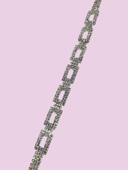 Square Crystal Bracelet