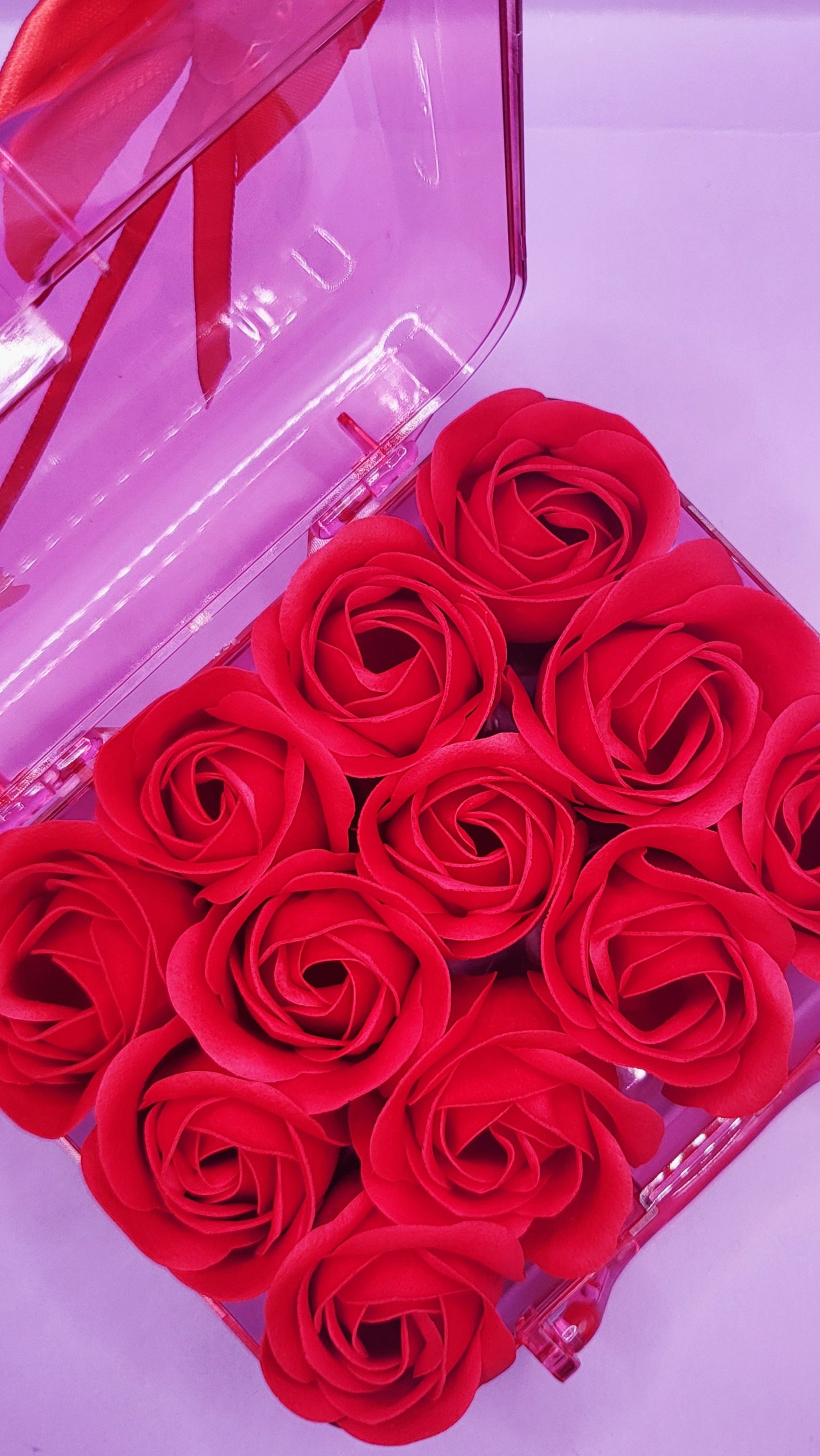 Scented Teddy Rose Gift Case