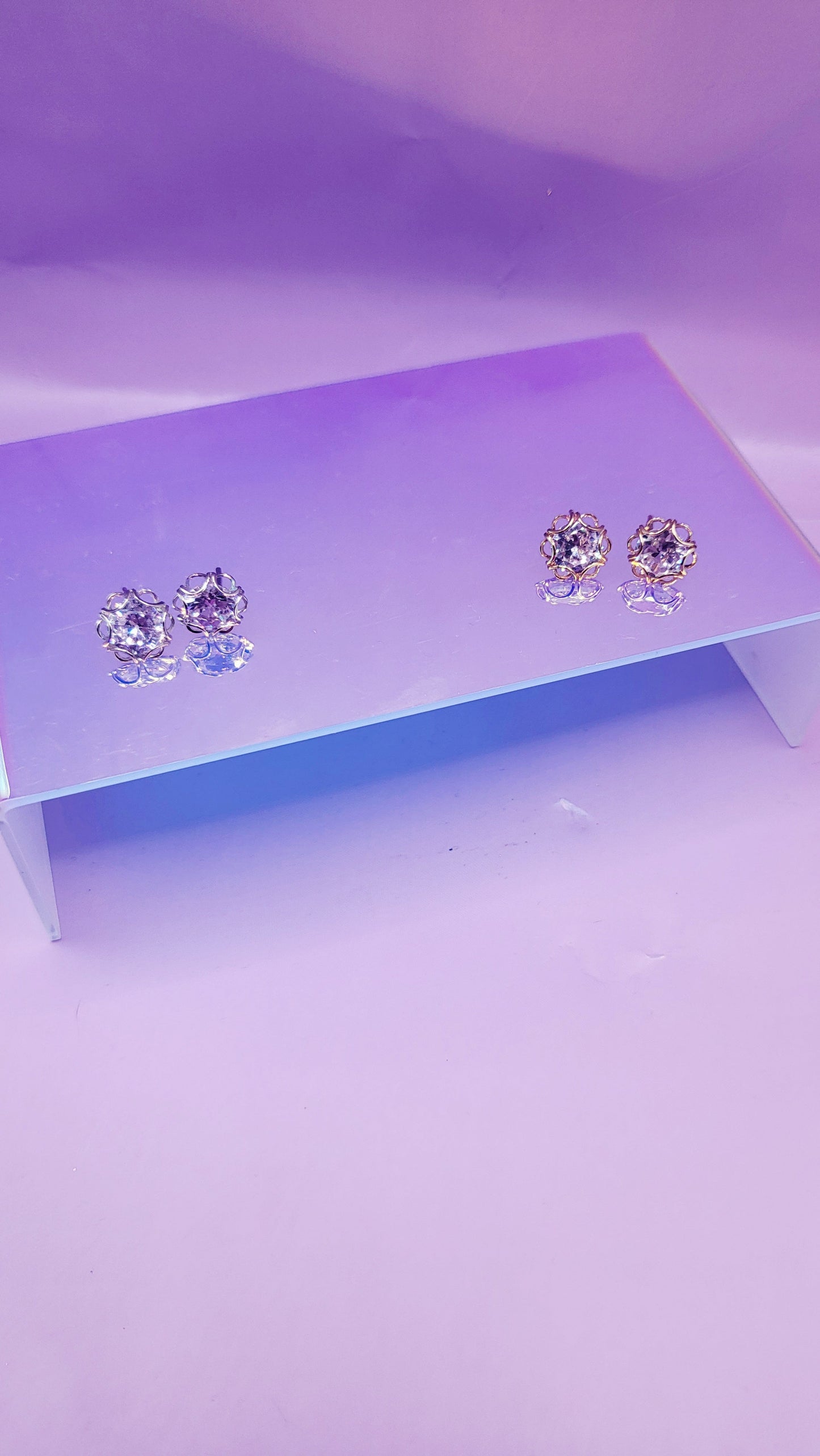 Radiance Crystal Stud Earrings