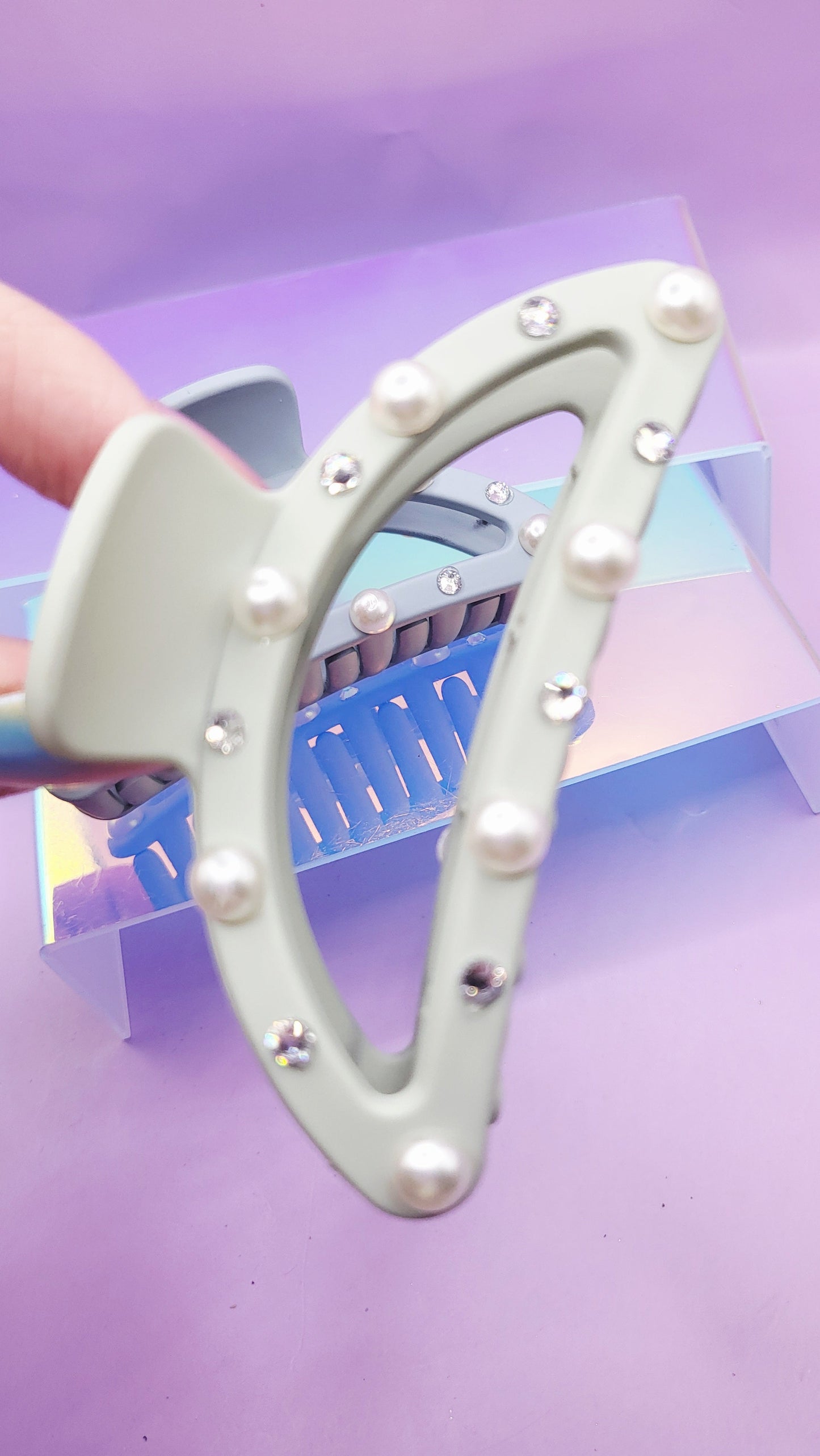 Pearl Essence Curve Hair Clamps Pack of 12