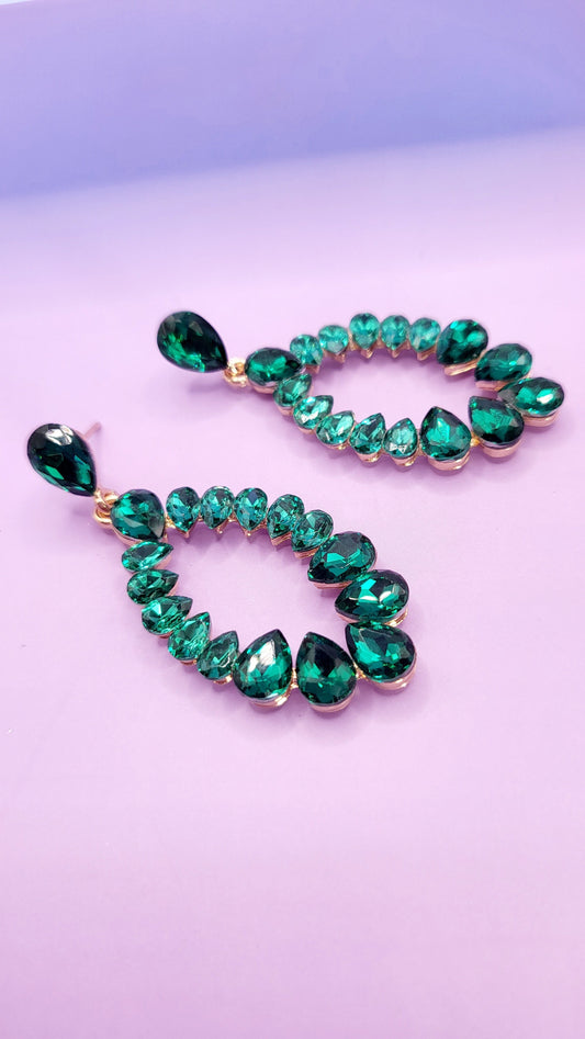 Starlet Crystal Drop and Dangle Earrings