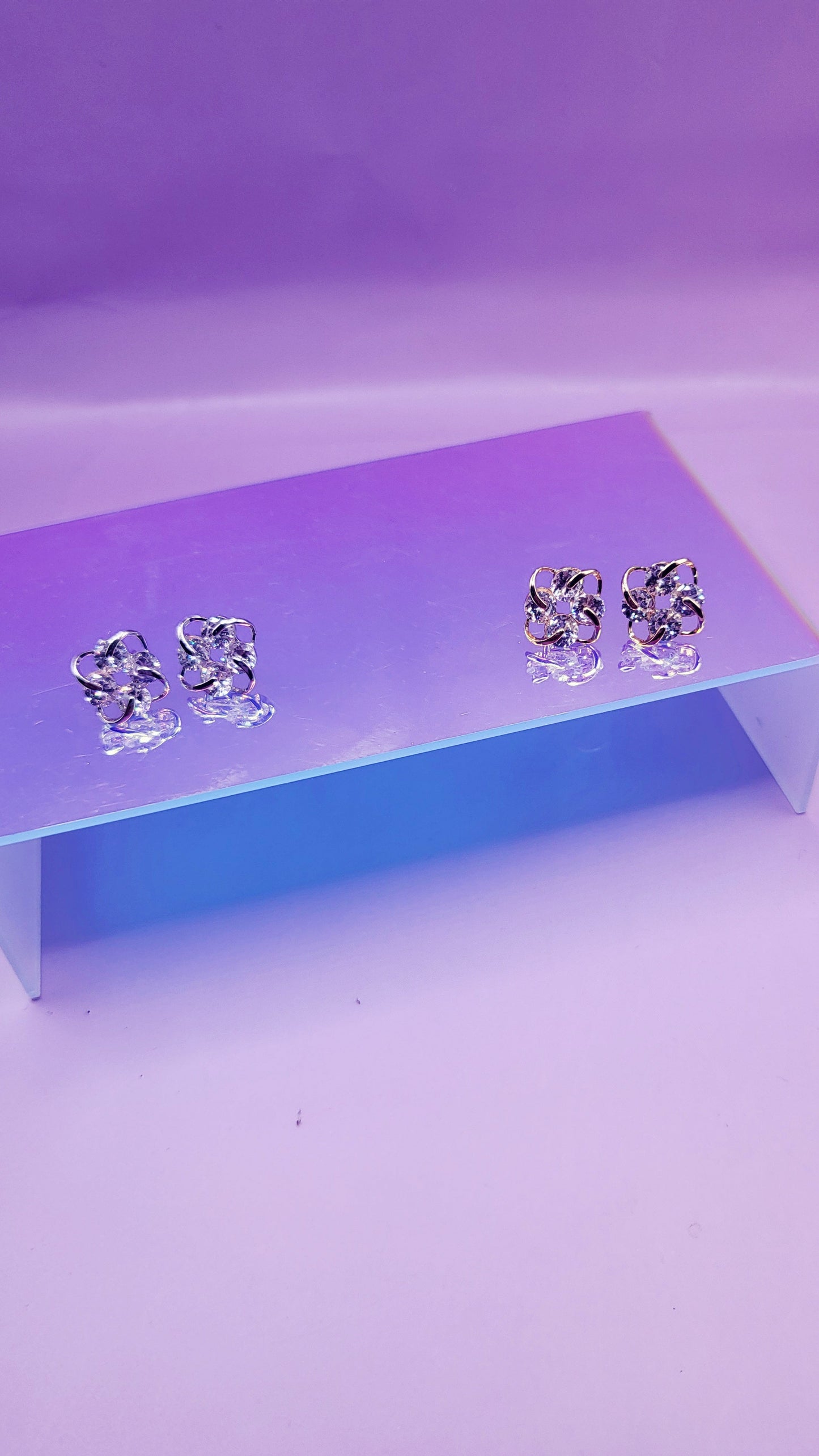 Sparkle Crystal Stud Earrings