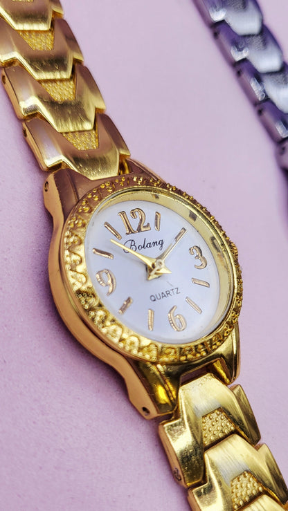 Radiance Round Quartz Watch