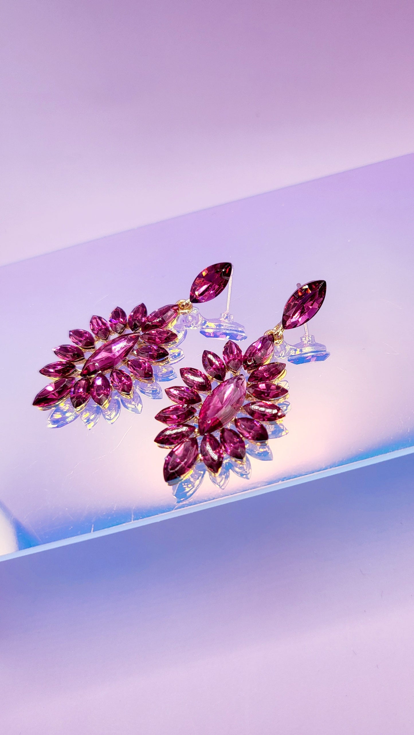 Twilight Crystal Drop and Dangle Earrings