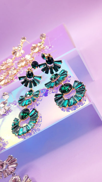 Revere Crystal Drop and Dangle Earrings