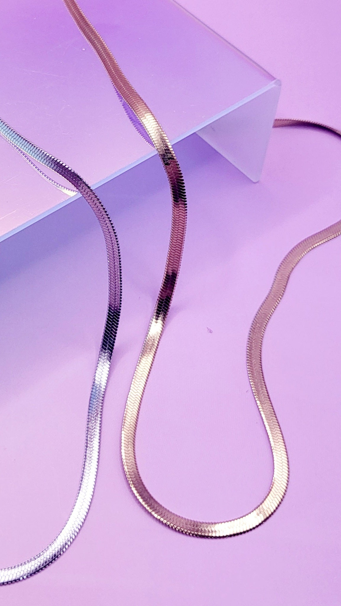Shiny Snake Chain Necklace