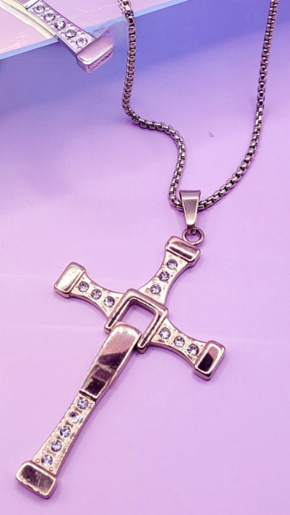 Refined Cross Necklace