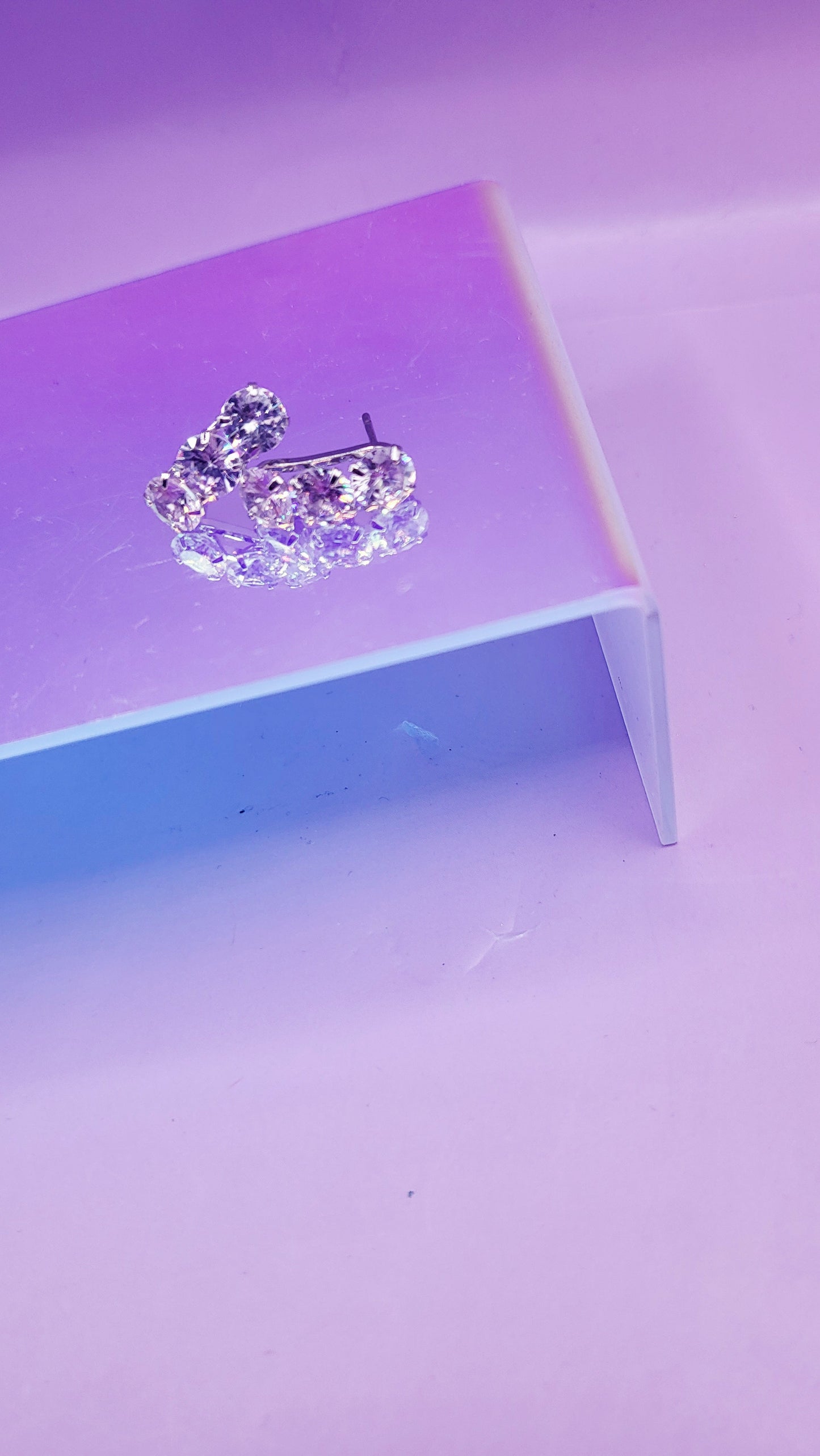 Shine Crystal Stud Earrings